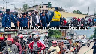 DE NOUVELLES RÈGLES DE CONDUITE ONT ÉTÉ IMPOSÉES DANS LA VILLE DE KINSHASA 🇨🇩 [upl. by Solraced]