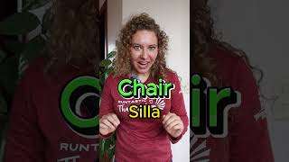 Cómo se dice Chair o Share gramática idioma englishvocabulary englishteacher [upl. by Mountford352]