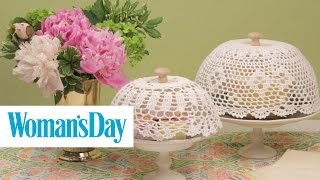 DIY Cake Dome  Womans Day [upl. by Llenra231]