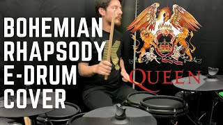 Bohemian Rhapsody  Queen E DRUM COVER Alesis Nitro Mesh Queen BohemianRhapsody Drumcover Edrum [upl. by Kendal]