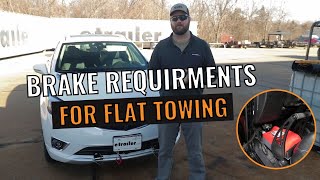 Brake Requirements for flat Towing [upl. by Nnairahs]