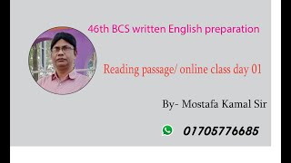 46th BCS written preparation reading passage [upl. by Aratak]