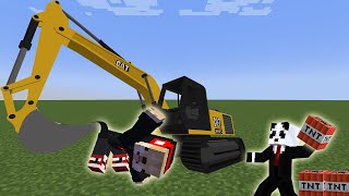 TNT vs Excavator Minecraft’s Biggest Boom Yet [upl. by Norbie453]