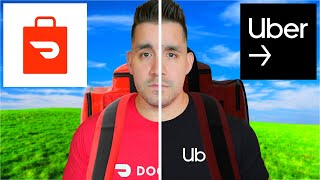 DoorDash vs Uber Eats 2024 [upl. by Ayres]