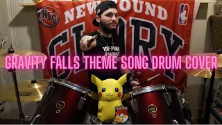 Gravity Falls Theme Song  Brad Breeck  Drum Cover [upl. by Nalyd]