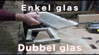 Timmertip 1142 Klepraam enkel glas naar dubbel glas [upl. by Rainer653]