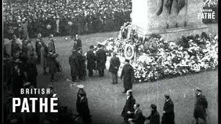 Service At The Cenotaph 1919 [upl. by Eyk]