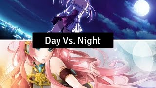 Daycore vs nightcore [upl. by Manas]