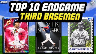 TOP 10 3rd BASEMEN MLB The Show 23 Diamond Dynasty Ranked Seasons [upl. by Kcirdled619]