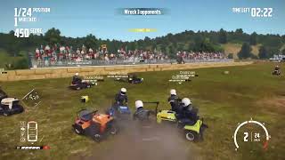 Lawnmowers Cuttin grass Hell Naw Its a lawnmower demo derby wreckfest redneck [upl. by Guillaume]