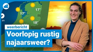 Weerbericht blijft het zonnig herfstweer [upl. by Aramac50]