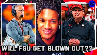 Is Georgia Going To Annihilate FSU In The Orange Bowl New Year 6 Bowl Predictions [upl. by Ylahtan]