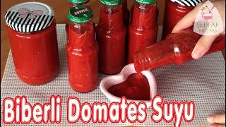 TÜM YEMEKLERİNİZ DE KULLANABİLECEĞİNİZ LEZZETLİ Mİ LEZZETLİ BİR DOMATES SOSU🍅KIŞLIK HAZIRLIKLAR🍅 [upl. by Behre]