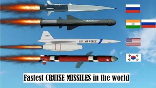 Fastest Missiles Top 7 Most Powerful and Fastest Missiles in the world 2024 [upl. by Kwang]