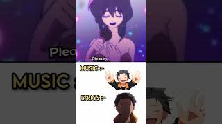 The beat vs the lyrics anime meme subaru life manga sad [upl. by Lundell]