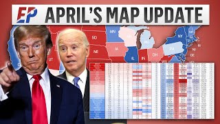 Six States Shift in LATEST FORECAST for the 2024 Presidential Map [upl. by Thetis]