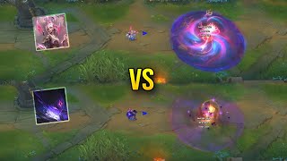 T1 Orianna vs Dark Star Orianna Skin Comparison  League of Legends [upl. by Etem]