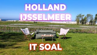 It Soal  Camping und Kitesurfen am Ijsselmeer [upl. by Ahsemit467]