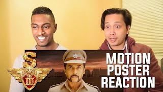 S3  Singam 3 Official Motion Poster Reaction and Review  Suriya Shruti Haasan  by Stageflix [upl. by Aniehs]