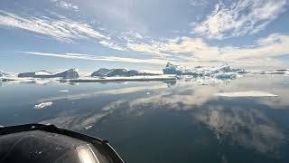 Zodiac Cruising on the Antarctic Peninsula [upl. by Kordula]