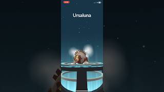 When I got hundo ursaluna in pokemongo hundopokemon [upl. by Alethia]