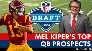 UPDATED Mel Kiper QB Rankings For 2023 NFL Draft  Top 10 QB Prospects Ft Caleb Williams Drake Maye [upl. by Nyvets172]