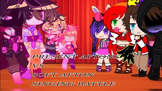 Aftons vs Soft aftons  Singing battle gachaAftons aftonfamily [upl. by Aguie]