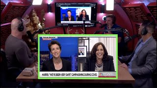 Kamala Harris Bizarre Rachel Maddow Interview  JRE Election Special [upl. by Retnyw]