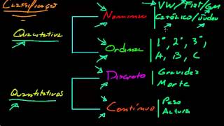 JorgeJunekEstat Classificação de Variáveis [upl. by Copp]