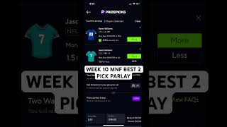 MNF RAMS VS DOLPHINS BEST PRIZEPICKS BETS nfl prizepicks [upl. by Yentruocal]