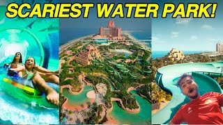 World’s Largest Waterpark Aquaventure Dubai Experience [upl. by Elokcin]