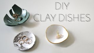 DIY Clay Dishes [upl. by Rother688]