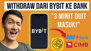 Cara withdraw dari ByBit ke bank akaun anda CEPAT DAN SELAMAT ByBit Malaysia Tutorial Withdraw p2p [upl. by Ajnat]