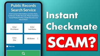 Instant Checkmate Review  Legit or Scam Platform [upl. by Nnylarac]