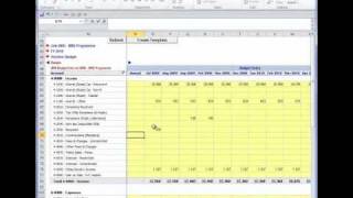 Automate Budget Analysis Reports in Excel with Live MYOB Data  BudgetLink for MYOB [upl. by Moria]