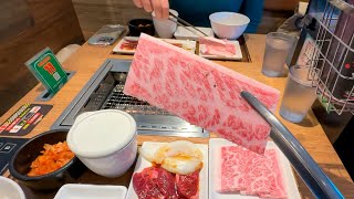 Super Value Wagyu at a BBQ Grill Restaurant in Japan [upl. by Alyworth]