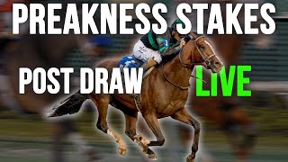 Preakness Stakes 2024 live post position draw [upl. by Sink]