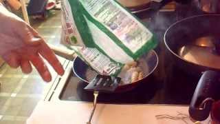 Cooking Chinese Artichoke Tuber Crosnes Stachys affinis stirfry [upl. by Anotal]