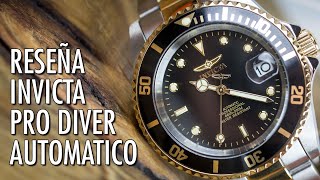 Reseña Invicta Pro Diver 8927OB Reloj Analógico Automático Homenaje al Rolex Submariner [upl. by Aduh]