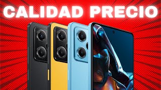 MEJORES TELEFONOS GAMA MEDIA CALIDAD PRECIO 2024 [upl. by Anayt]