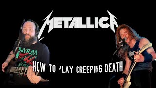 How to play Creeping Death by metallica [upl. by Aiceled]