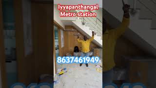 iyyapanthangal metro station nr  Independent Houses for sale chennai home foryou a2z [upl. by Gnirps889]