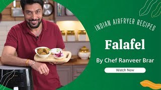 Falafel recipe  Easy falafel balls  Air Fryer Recipes  Chef RanveerBrar [upl. by Manning]