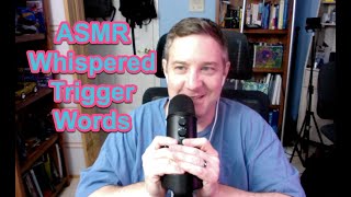 ASMR  Whispered Repeating Trigger Words [upl. by Eirac]