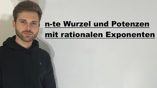 nte Wurzel und Potenzen mit rationalen Exponenten umschreiben berechnen  Verständlich erklärt [upl. by Nelson467]