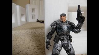 HEADSHOT Gears of War Stop Motion [upl. by Lativa676]