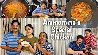 Ammumma’s Special Chicken Fry amp Curry 🍗  Ishaani Krishna [upl. by Oileduab]