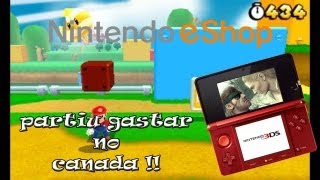 Tutorial  Como comprar na E Shop Canadense no 3DS [upl. by Netsreik]