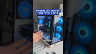 Fortnite on a 3000 PC from TikTok shop 😅 [upl. by Osmo]