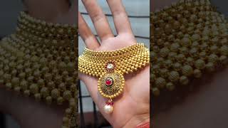 Light weight Gold GalsariTushi Necklace Design 20gm galsari goldnecklace [upl. by Cathlene998]